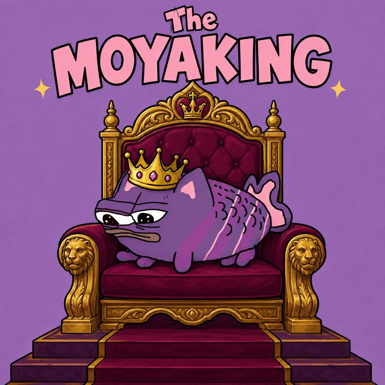 The Moyaking — Moyaki crowned on the throne